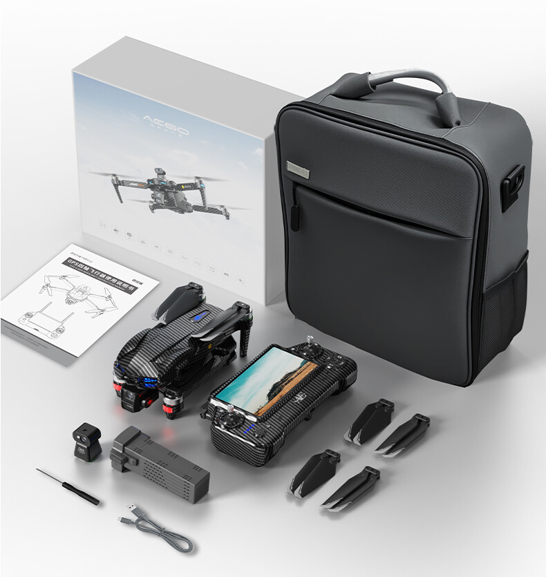Drone Gimbal 3 Axis - AERC AE60 Ultra Professional Drone GPS