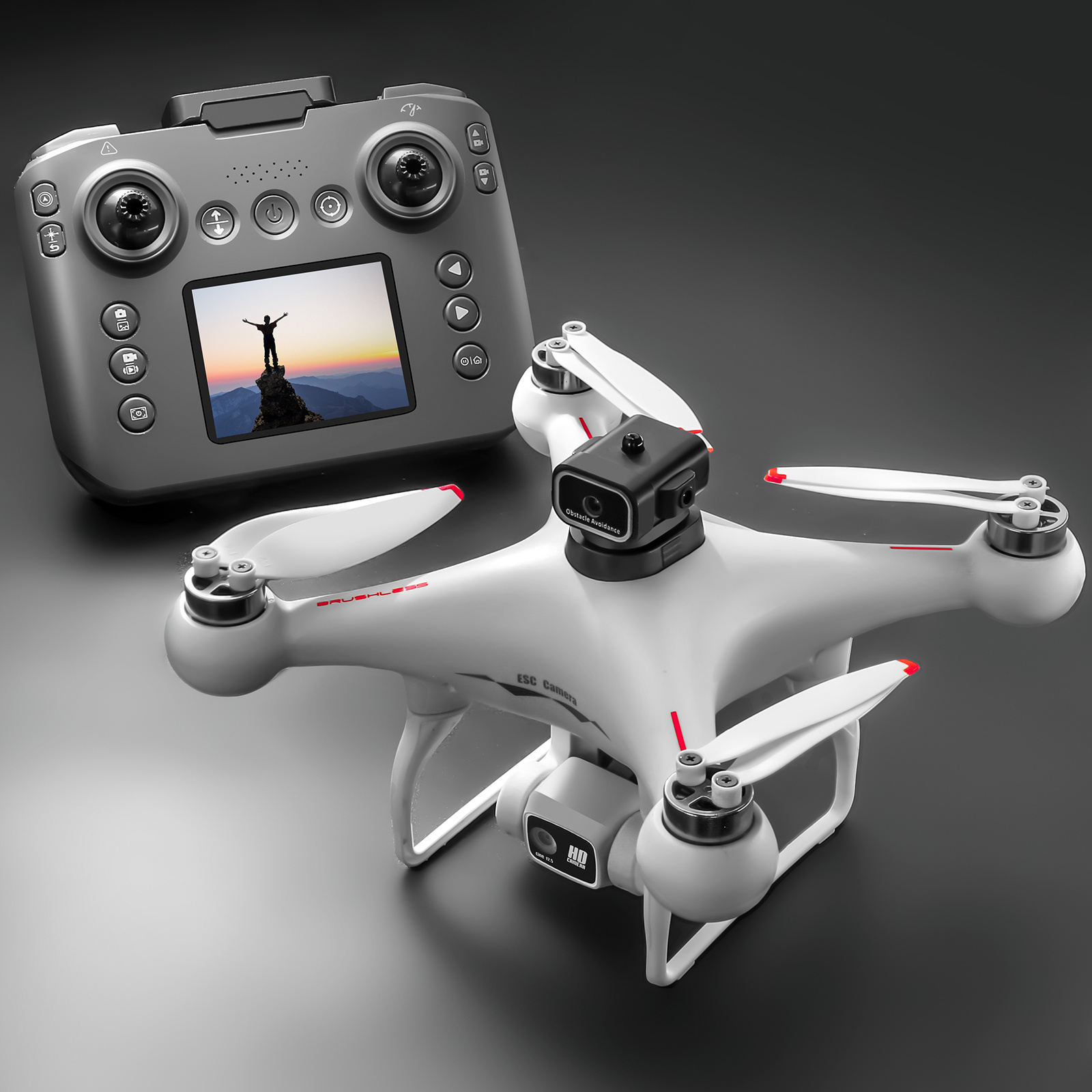 ZNLYRION S116 RC Drone Brushle - Drone Gimbal Brushless recension och pris
