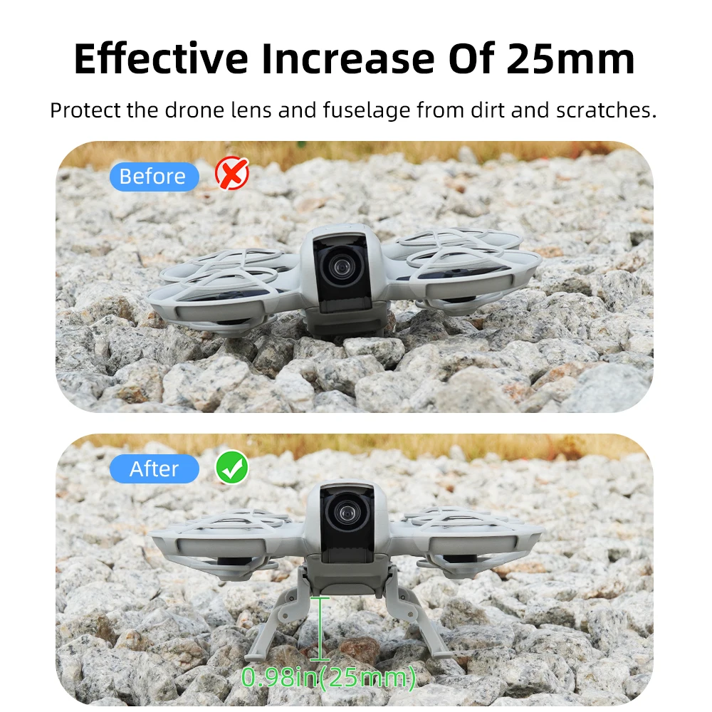 Foldable Landing Gear for DJI  - Drone Gimbal Mount recension och pris