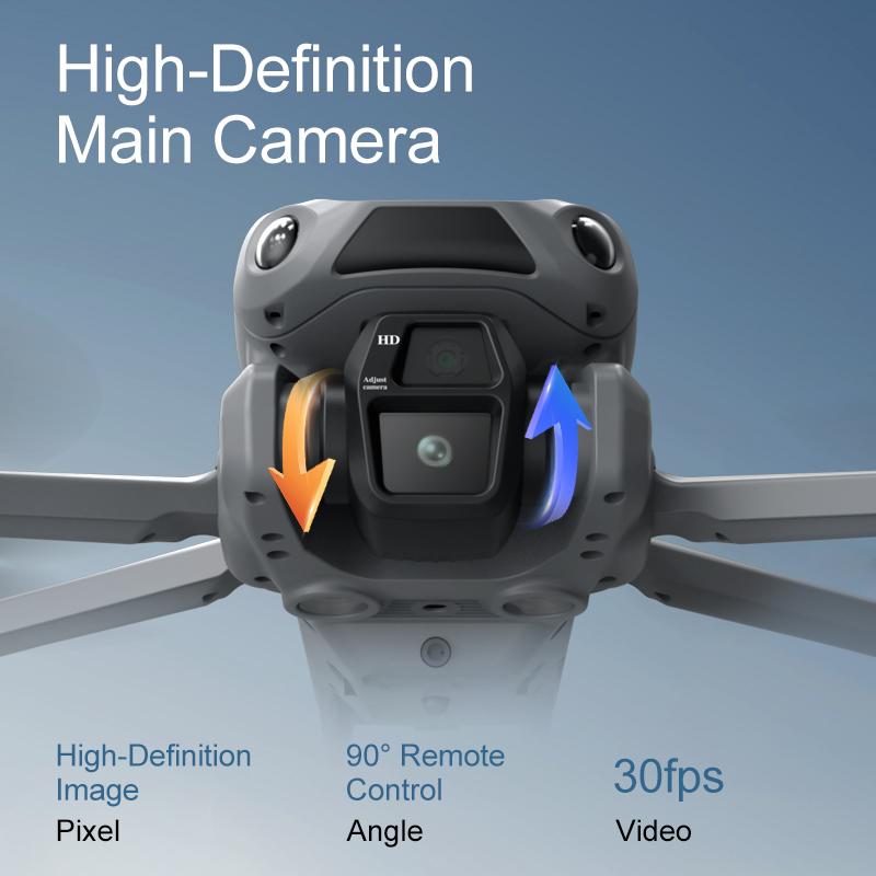 Aerial Photo LF682 Drone 8K HD - Drone Gimbal Case recension och pris