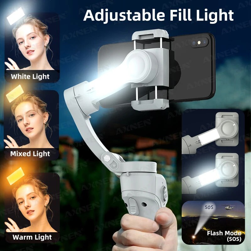 HQ6 3-Axis Gimbal Handheld Sta - Drone Gimbal For Gopro recension och pris