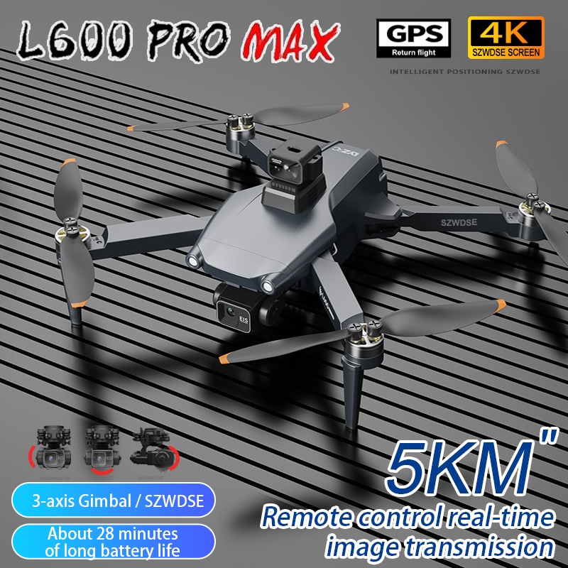 L600 Pro MAX /L600 PRO Drone 4 - Drone Gimbal 3 Axis recension och pris