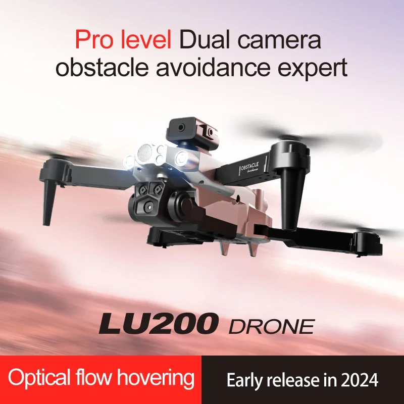 LU200 8K GPS Drone Triple Came - Drone Gimbal Mount recension och pris