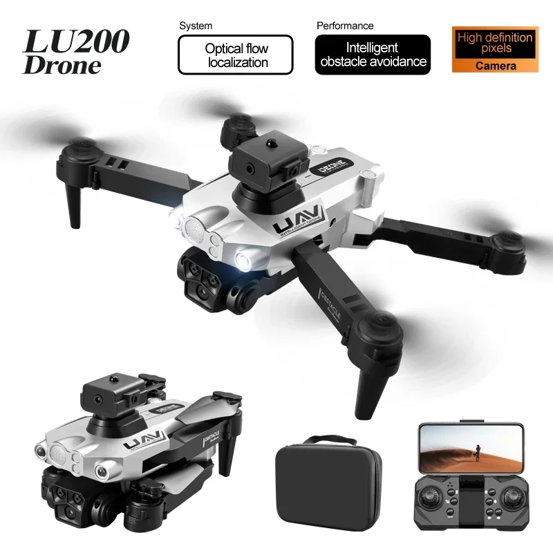 LU200 8K GPS Drone Triple Came - Drone Gimbal Mount recension och pris