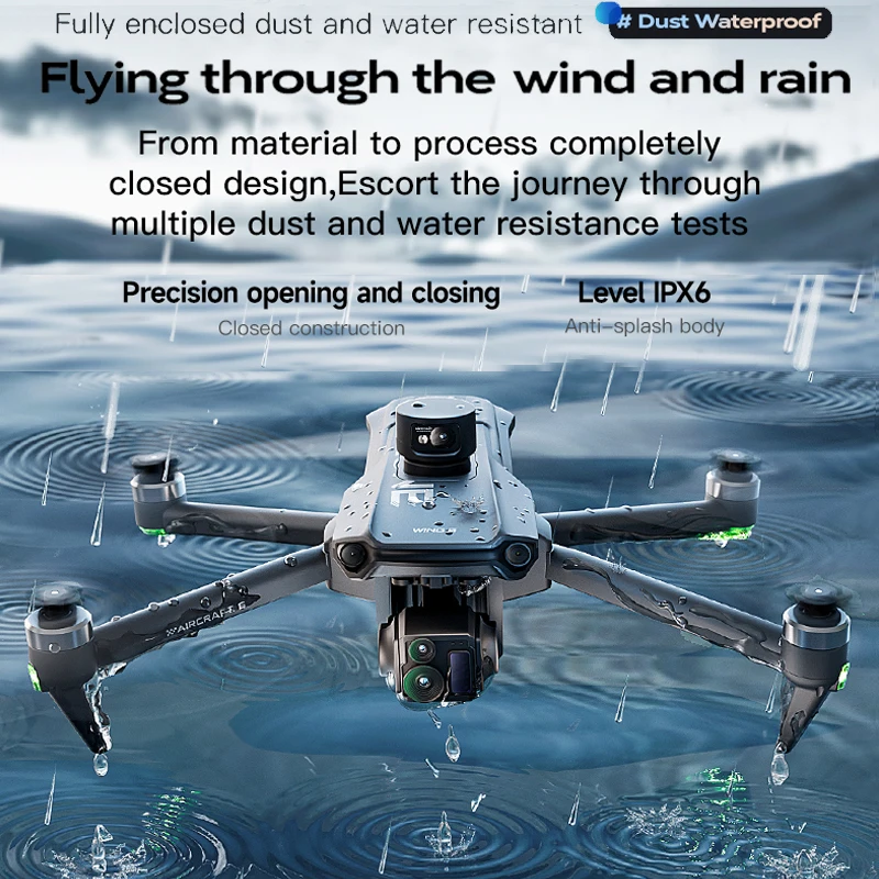 Wing 6 Drone 3-Axis Gimbal 8K  - Drone Gimbal 3 Axis recension och pris