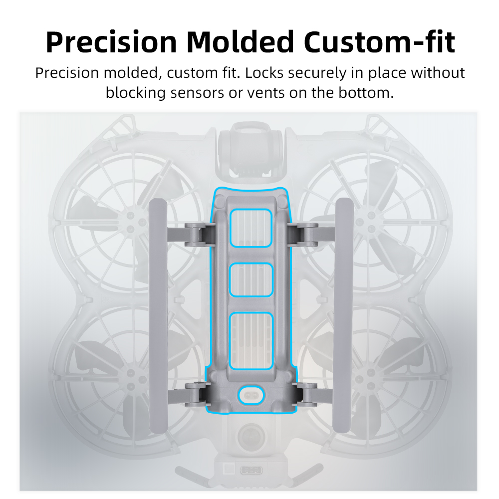 BRDRC Folding Landing Gear for - Drone Gimbal Mount recension och pris