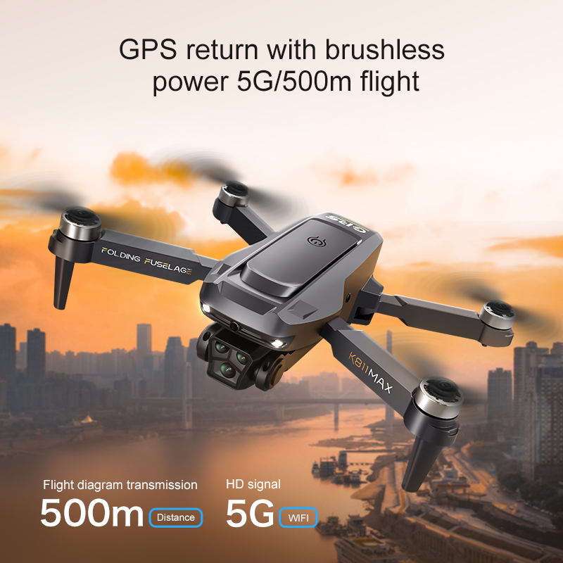 K811MAX Quadcopter Drone: Brus - Drone Gimbal Brushless recension och pris